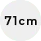 71 cm