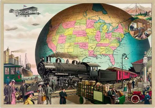 Twentieth Century Transportation med ramme