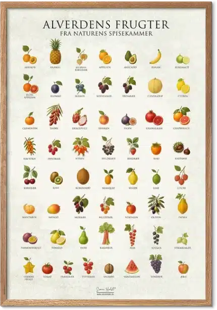 Frugt Plakat