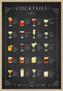 Cocktail Plakat