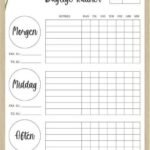 Rutine Tavle (inkl. tusch og glasramme)