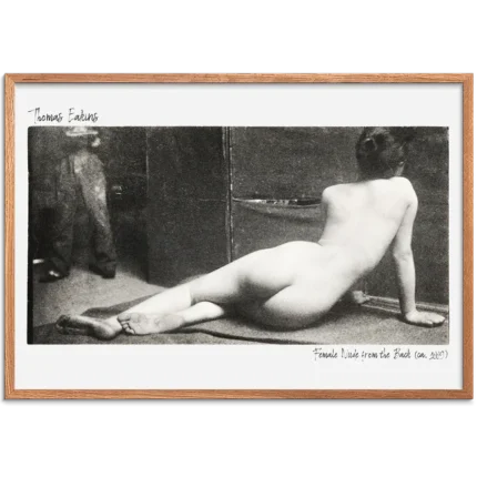 Female Nude From  The Back