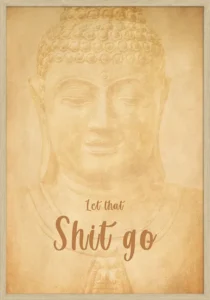 Buddha Plakat