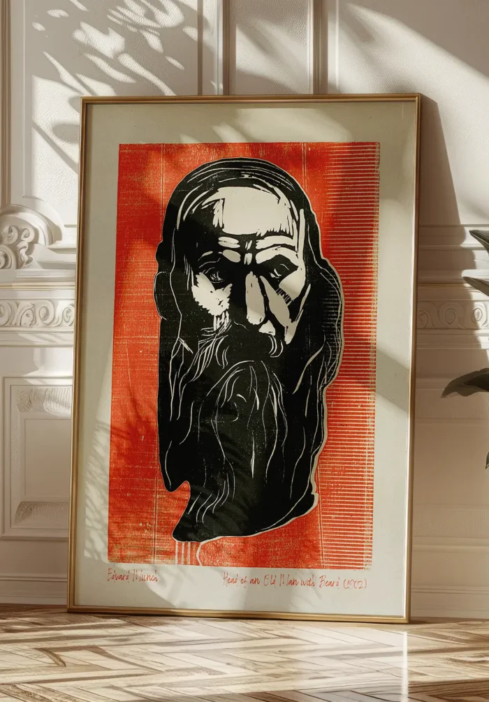 Head of an old man with Beard