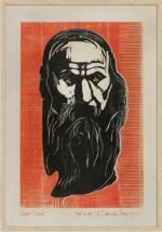Head of an old man with beard