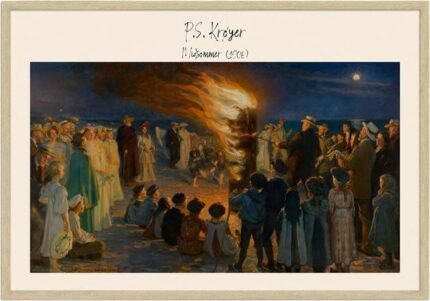 Sankt Hansblus på Skagen Strand (1903)