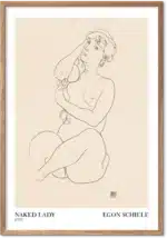 Naked Lady – Egon Schiele (1917)
