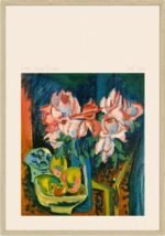 Pink Roses - Ernst Ludwig Kirchner