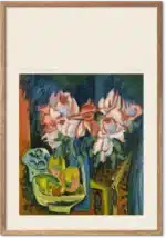 Pink Roses - Ernst Ludwig Kirchner