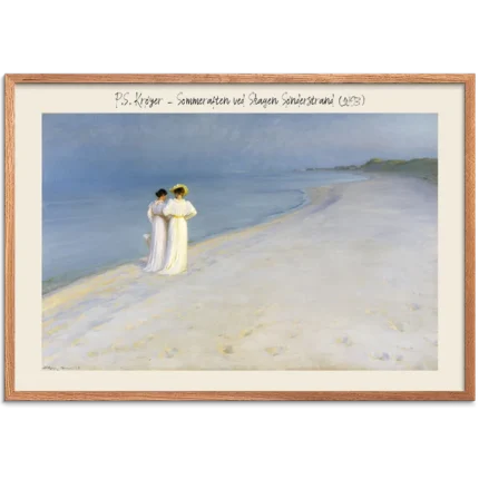 Sommeraften ved Skagen Sønderstrand (1893)