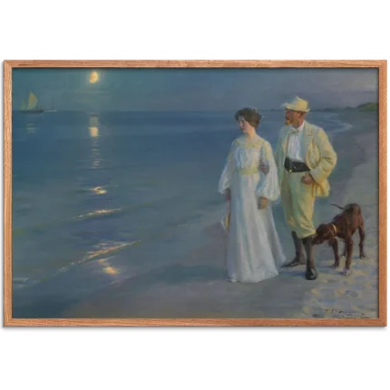 Sommeraften ved Skagens strand (1899)