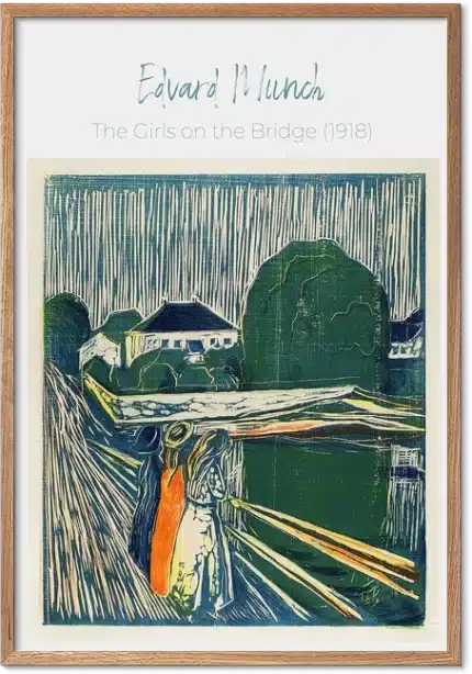 The girls on the bridge