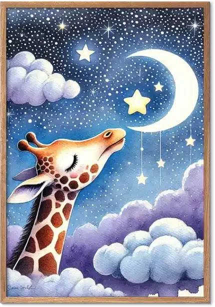 Giraffen og Månen