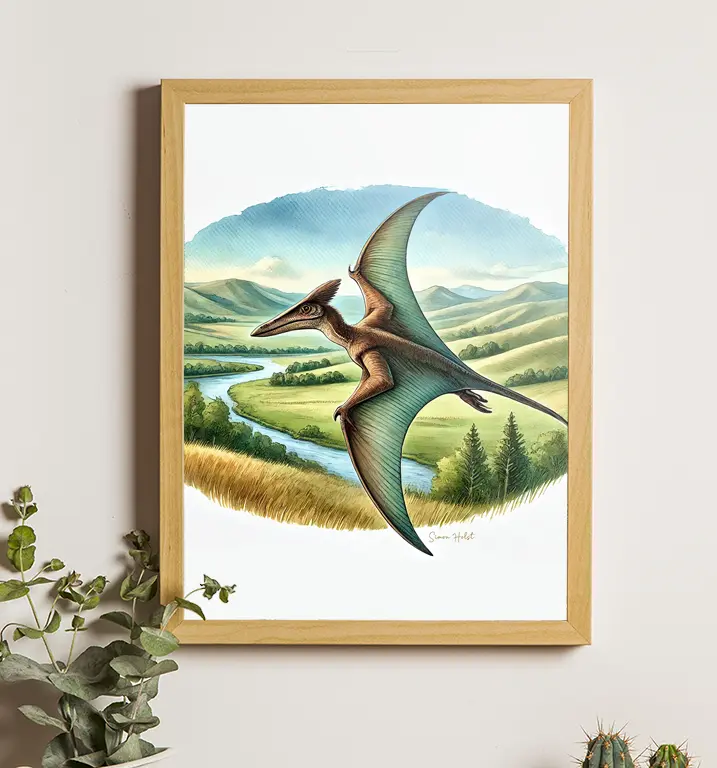 Pterodactyl Børneplakat