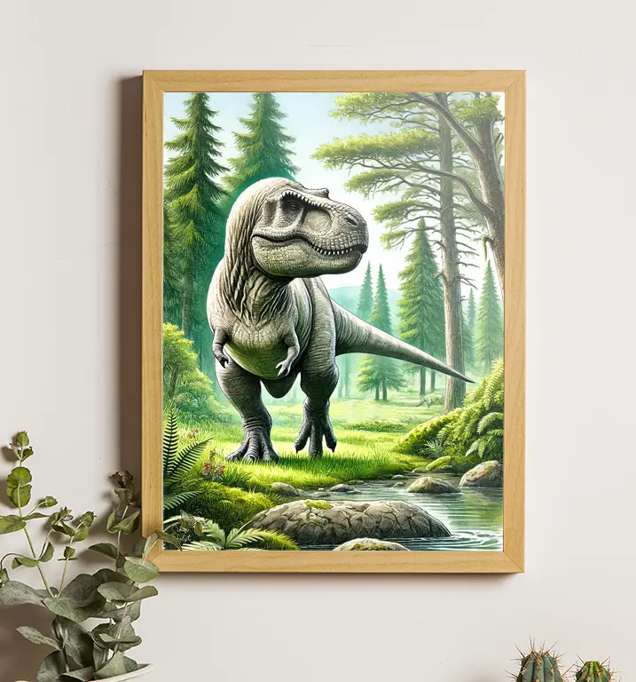 Tyrannosaurus Rex Børneplakat