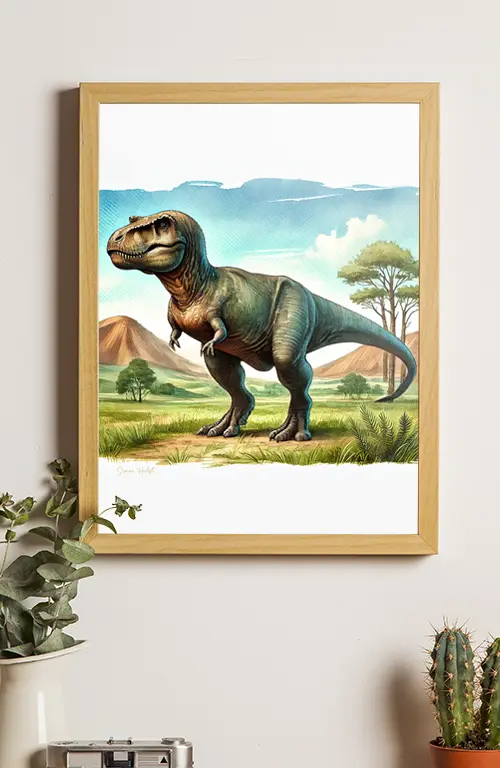 T-Rex Plakat