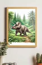 Triceratops Plakat