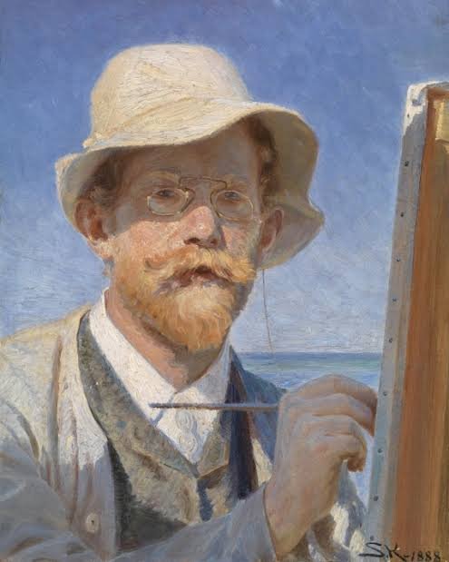 Peder Severin Krøyer Selvportræt (1888)