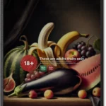 Adult Fruits Only Plakat