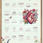 Affirmation Plakat med positive bekræftelser til selvudvikling og selvkærlighed.