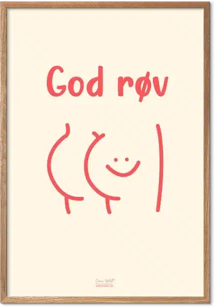 God Røv Plakat