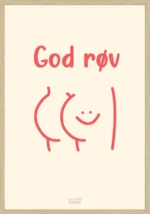 God Røv Plakat