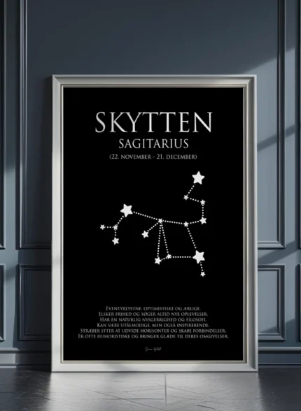 Skytten Stjernetegn Plakat
