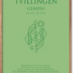 Tvillingen Stjernetegn Plakat