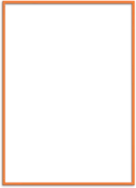 Orange Egetræsramme