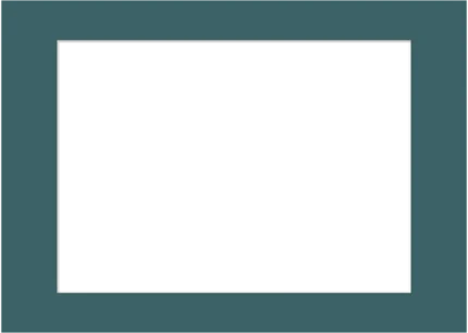 Indian Teal Passepartout