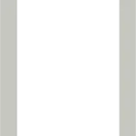 Kashmirgrå Passepartout