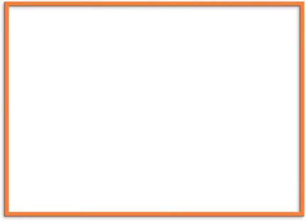 Orange Egetræsramme