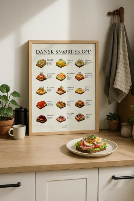 Smørrebrød Plakat