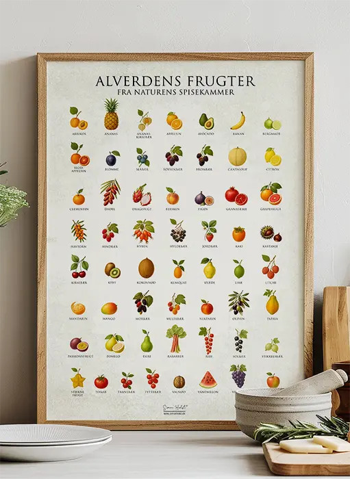 Frugt Plakat