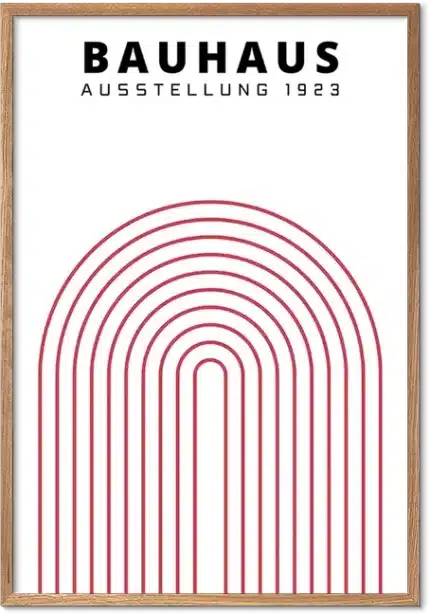 Bauhaus 1923 plakat