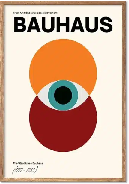 Bauhaus 1933 plakat