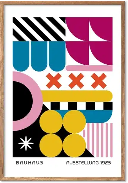 Bauhaus Ausstellung 1923 plakat