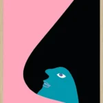 Bauhaus Blue Man plakat