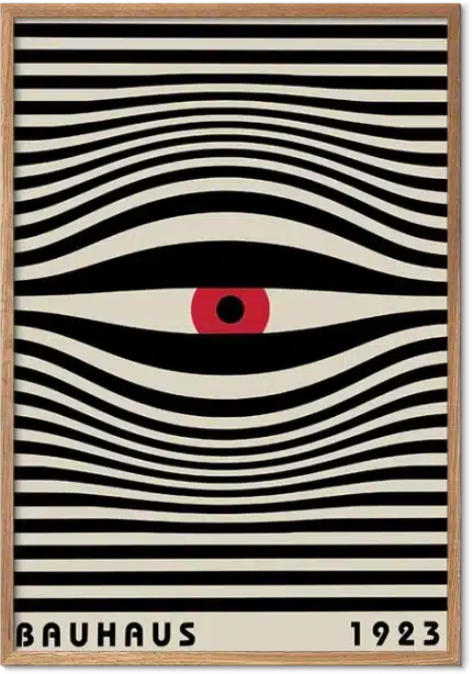 Bauhaus Eye 1923 plakat