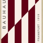 Bauhaus Frankfurt 1919 plakat