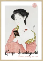 Woman Powdering Her Neck - Goyo Hashiguchi