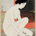 Woman after a bath - Goyo Hashiguchi