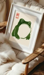 Minimalistisk frømotiv