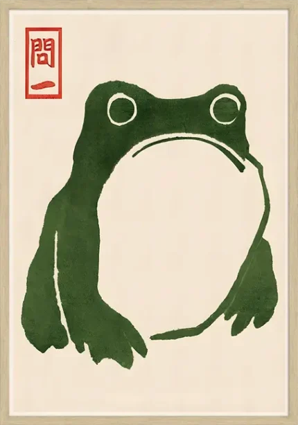 Minimalistisk frømotiv
