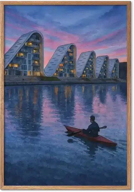 Bølgen i Vejle Plakat