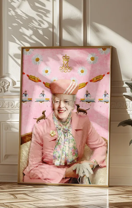 Dronning Margrethe kunstværk
