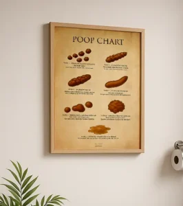 Poop Chart Plakat