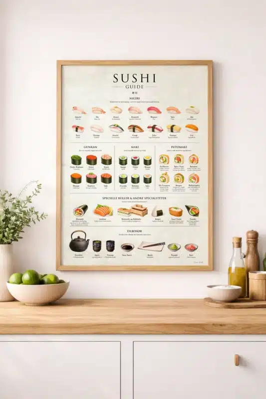 Sushi Plakat